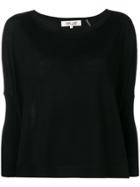 Dvf Diane Von Furstenberg Dolman Sleeve Sweater - Black