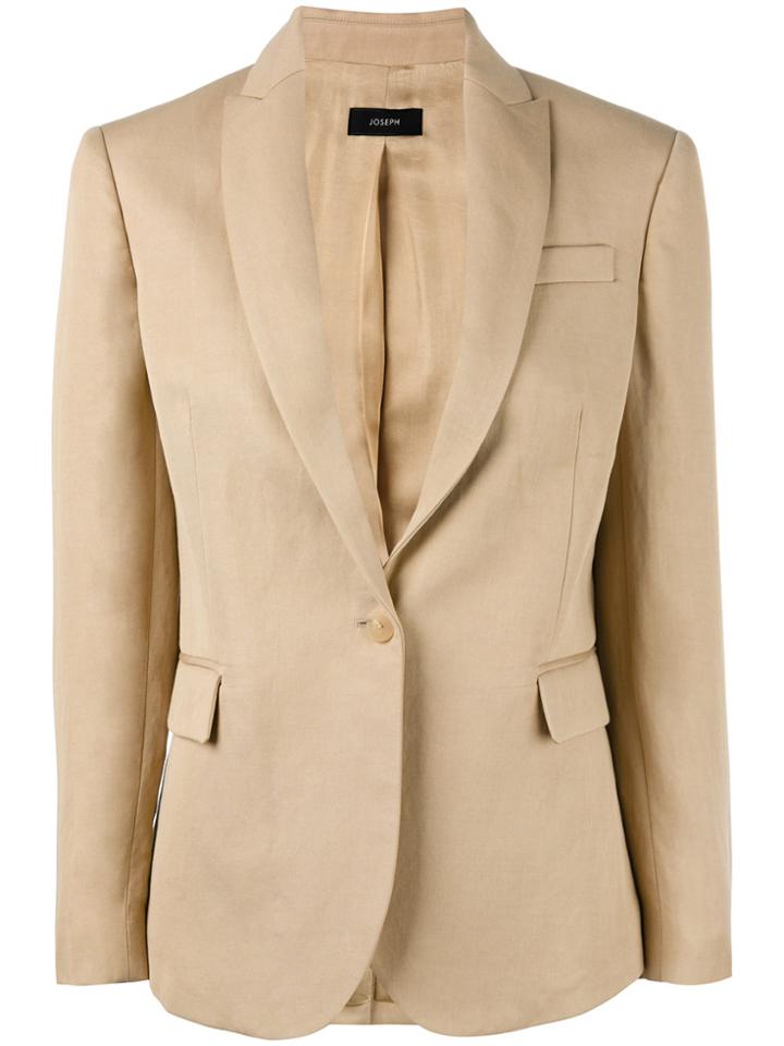 Joseph Chest Pocket Blazer - Nude & Neutrals