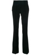 Etro - Flared Trousers - Women - Polyester/triacetate - 42, Black, Polyester/triacetate