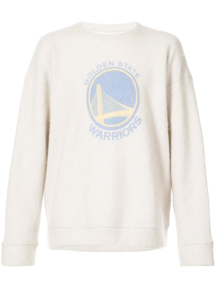 The Elder Statesman Warriors Sweatshirt - White
