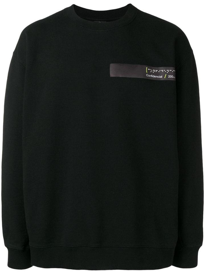 Marcelo Burlon County Of Milan Back Pocket Sweatshirt - Black