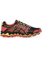 Asics Red, Green And Black Fujitrabuco 7 Sneakers