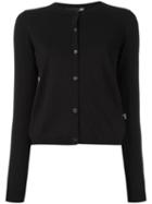 Love Moschino Embellished Back Cardigan, Women's, Size: 44, Black, Polyamide/viscose/wool
