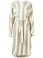 Golden Goose Deluxe Brand Striped Tunic Dress - Neutrals