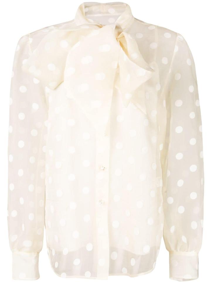 Marc Jacobs Polka Dot Printed Shirt - Neutrals