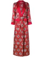 F.r.s For Restless Sleepers - Bia Pyjama Dress - Women - Silk - M, Women's, Red, Silk