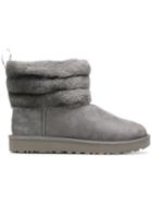 Ugg Australia Fluff Mini Quilted Boots - Grey