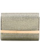 Jimmy Choo Bow Clutch - Metallic