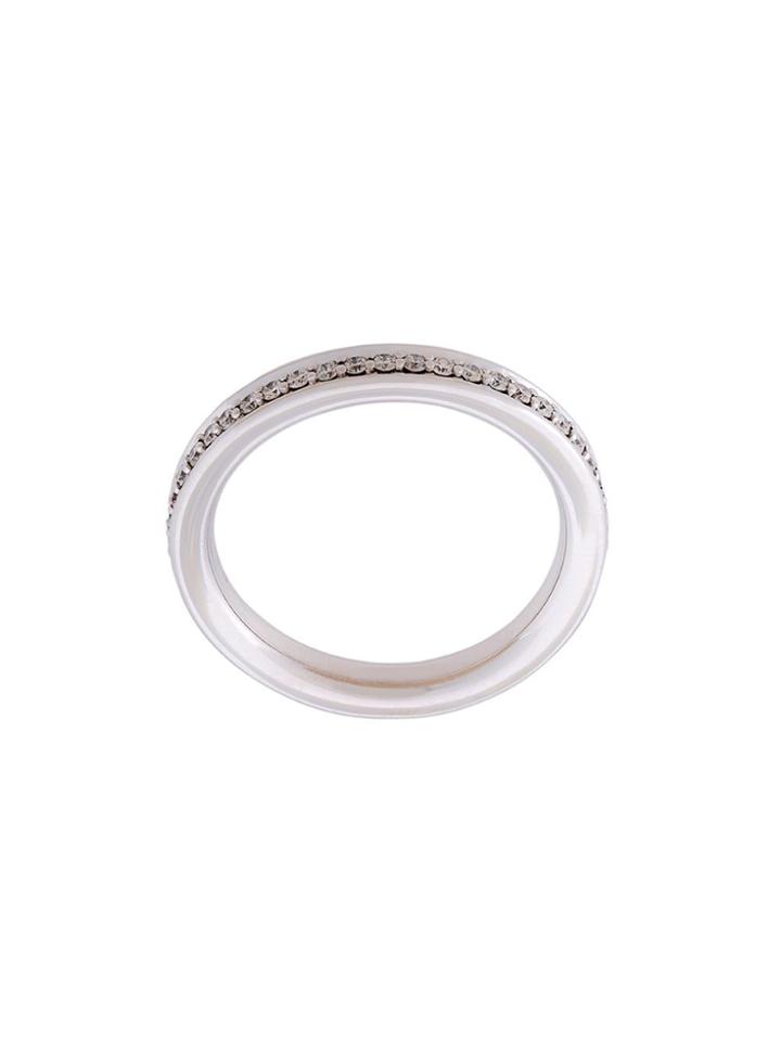 Alinka 'tania' Thumb Ring Diamond Full Surround - Metallic