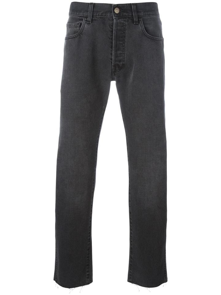 Gucci Panther Patch Jeans - Black