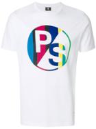 Ps By Paul Smith Printed Logo T-shirt - White