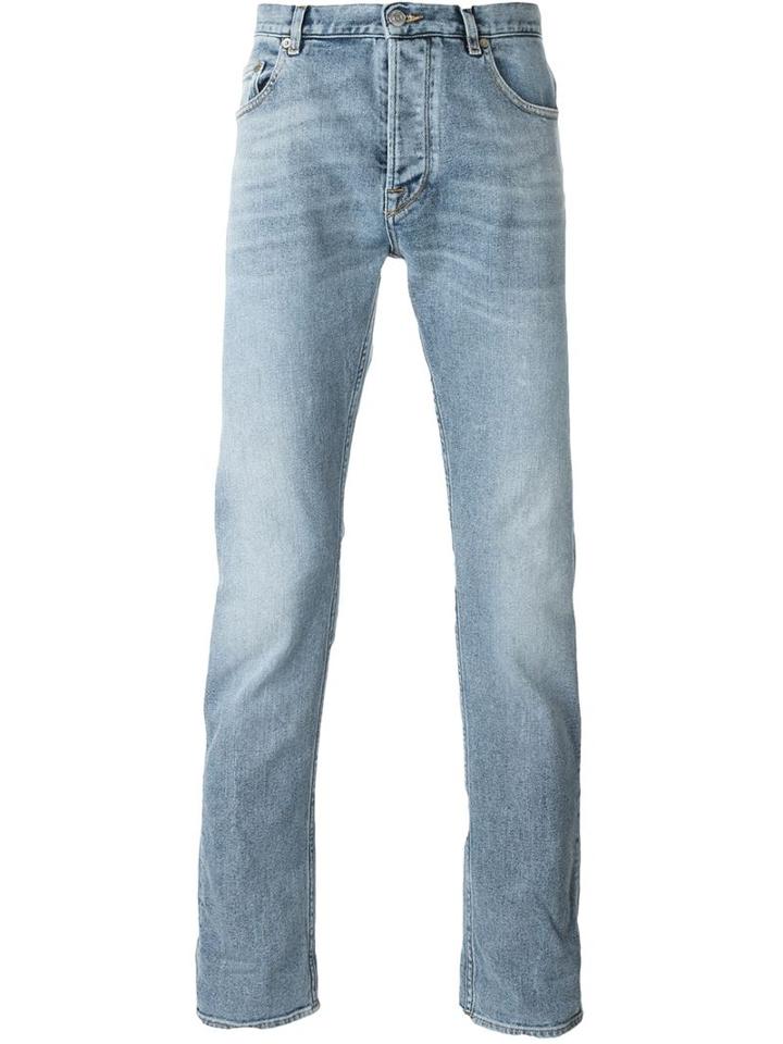 Golden Goose Deluxe Brand Slim Fit Jeans, Men's, Size: 34, Blue, Cotton/spandex/elastane
