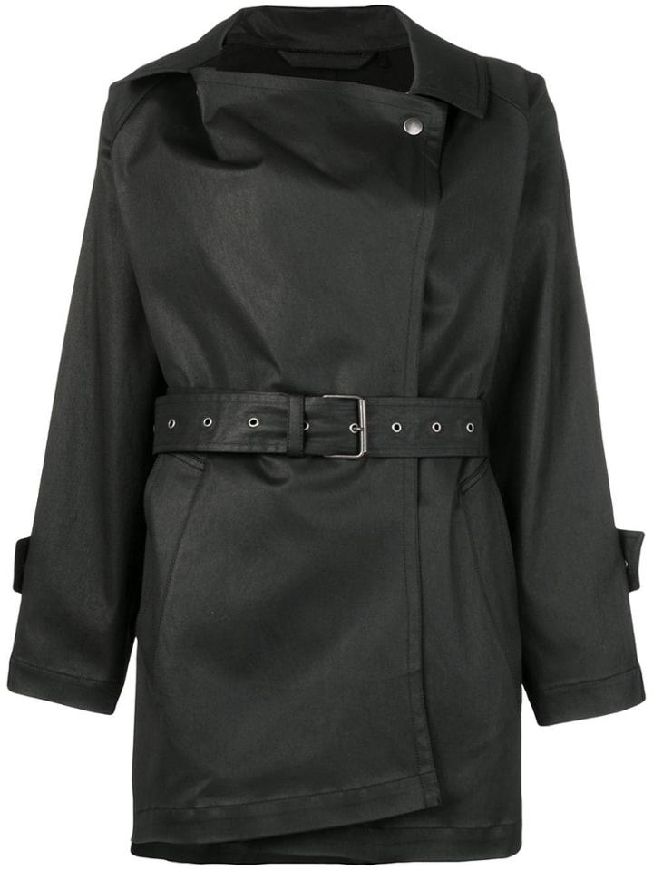 Isabel Marant Belted Coat - Black