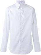 Gucci High Collar Evening Shirt, Men's, Size: 40, White, Cotton
