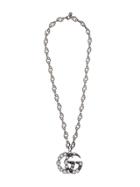 Gucci Double G Necklace - Silver