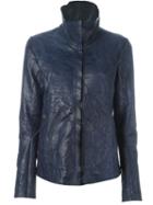 Isaac Sellam Experience 'imprudente' Jacket, Women's, Size: 38, Blue, Lamb Skin