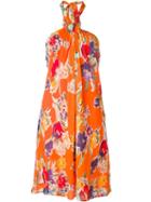 Polo Ralph Lauren Halterneck Floral Print Dress
