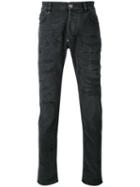 Philipp Plein - Misao Skinny Jeans - Men - Cotton/polyester/spandex/elastane - 34, Grey, Cotton/polyester/spandex/elastane