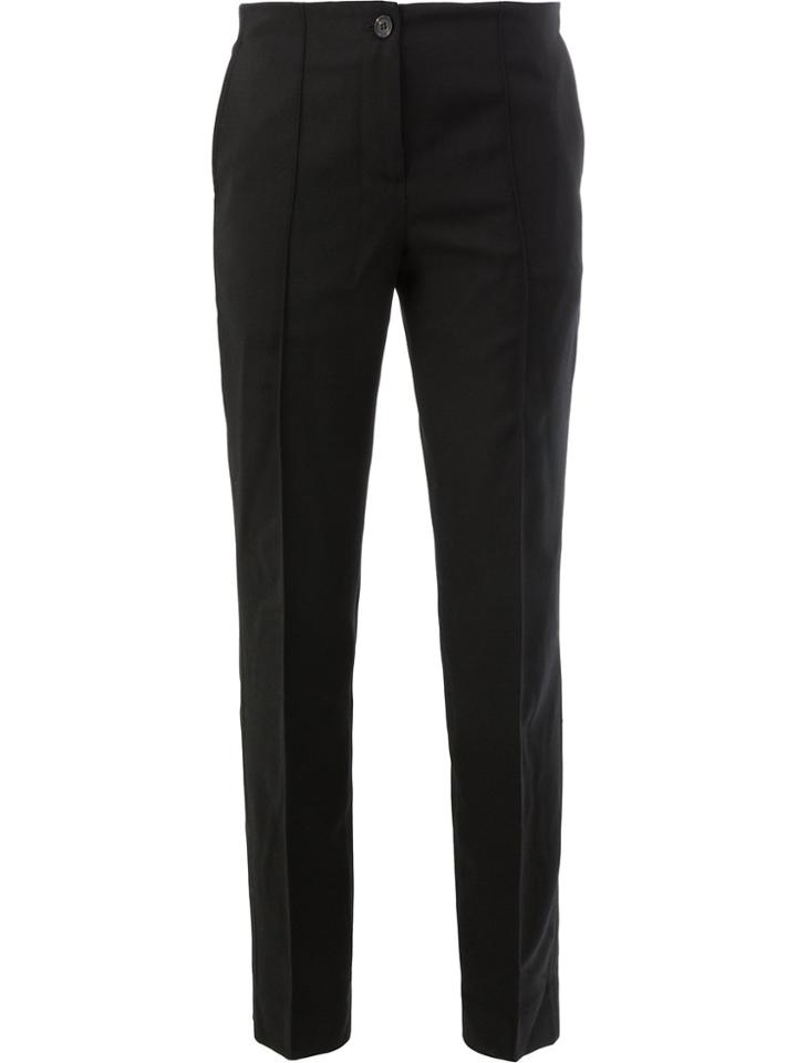 Yang Li Slim Fit Trousers - Black