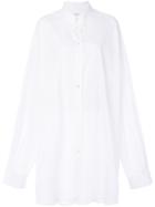 Maison Margiela - Oversize Classic Shirt - Women - Cotton - Xs, White, Cotton