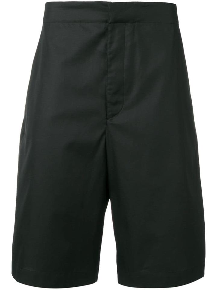 Oamc Straight Leg Shorts - Black