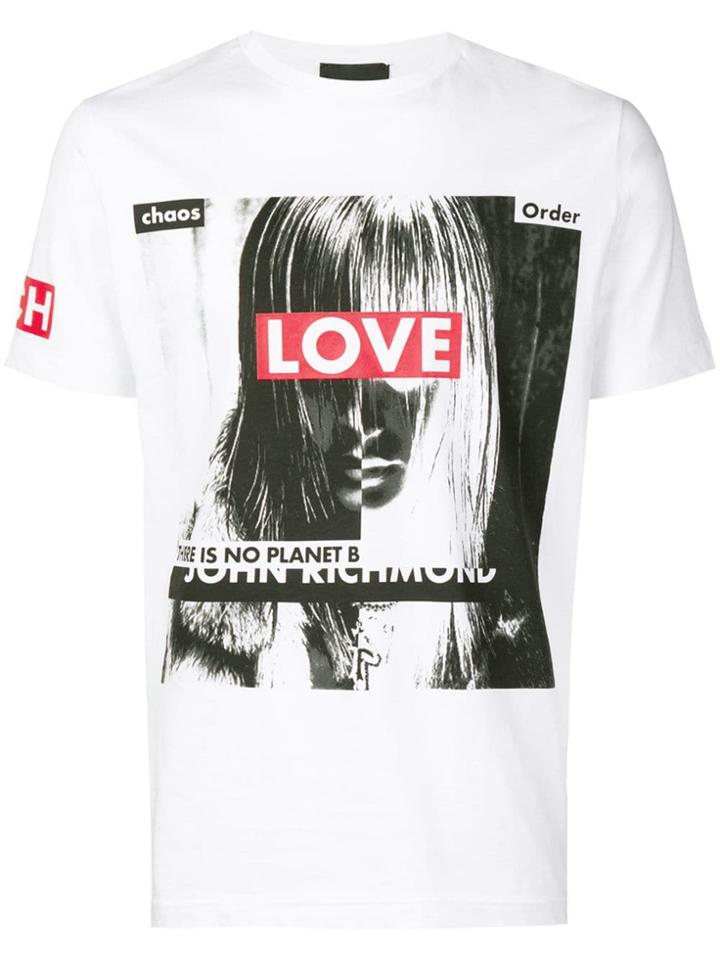 John Richmond Graphic T-shirt - White