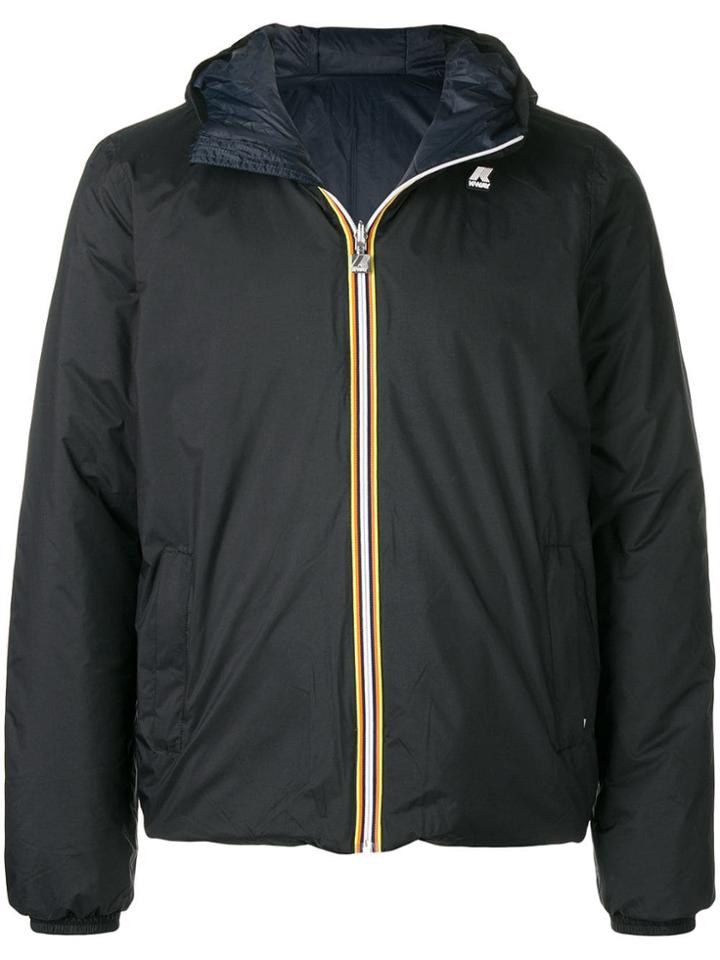K-way Hooded Jacket - Black