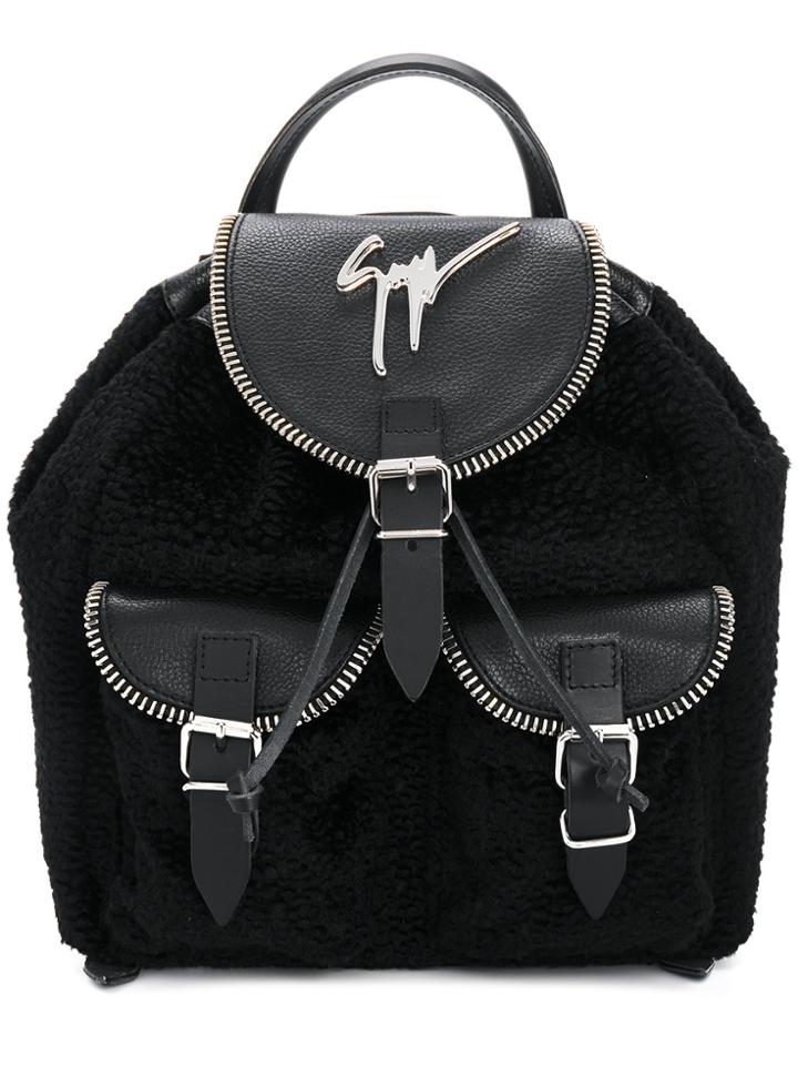 Giuseppe Zanotti Design Regiment Backpack - Black