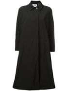Aspesi Collared Coat, Women's, Size: Medium, Black, Polyester/polyamide