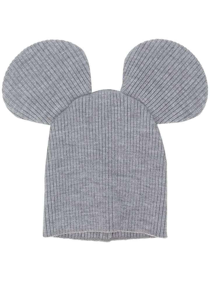 Comme Des Garçons Shirt Boys Mouse Ears Beanie Hat - Grey