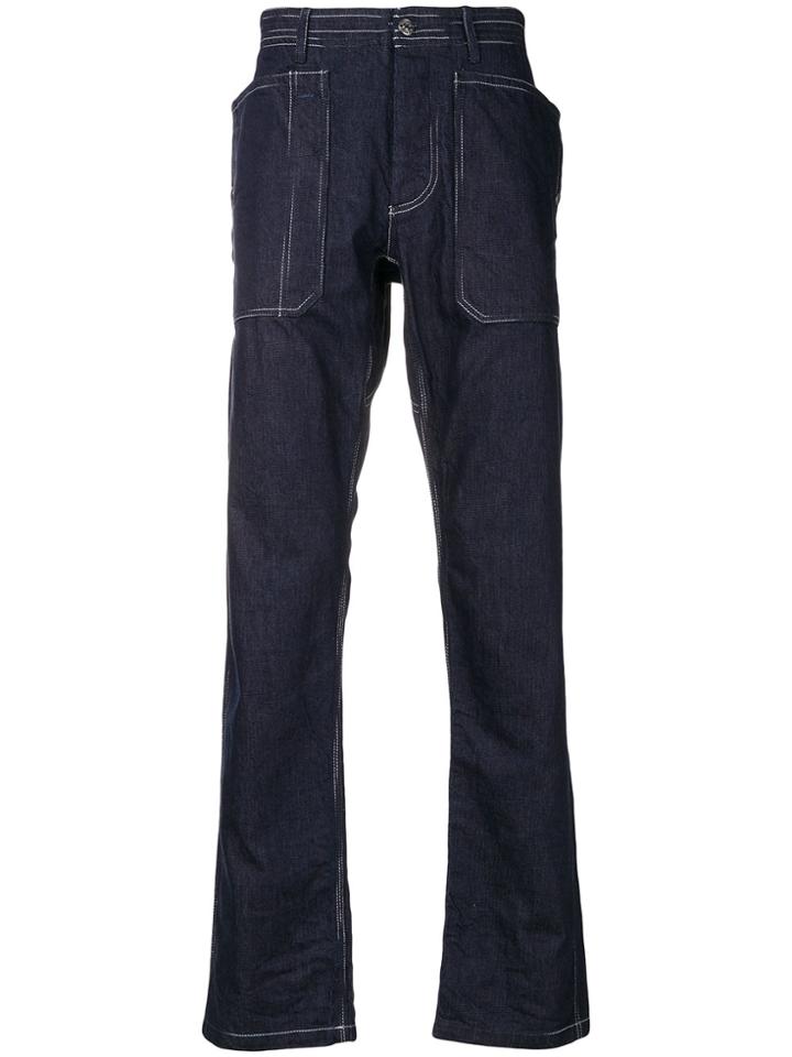 Missoni Flared Denim Trousers - Blue