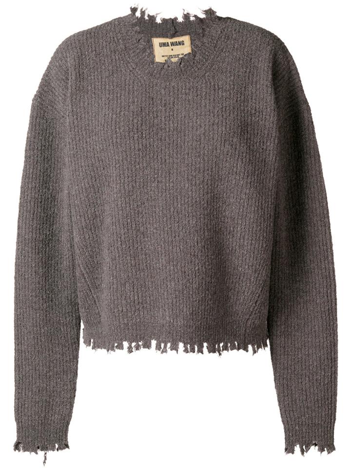 Uma Wang Knit Sweater - Grey