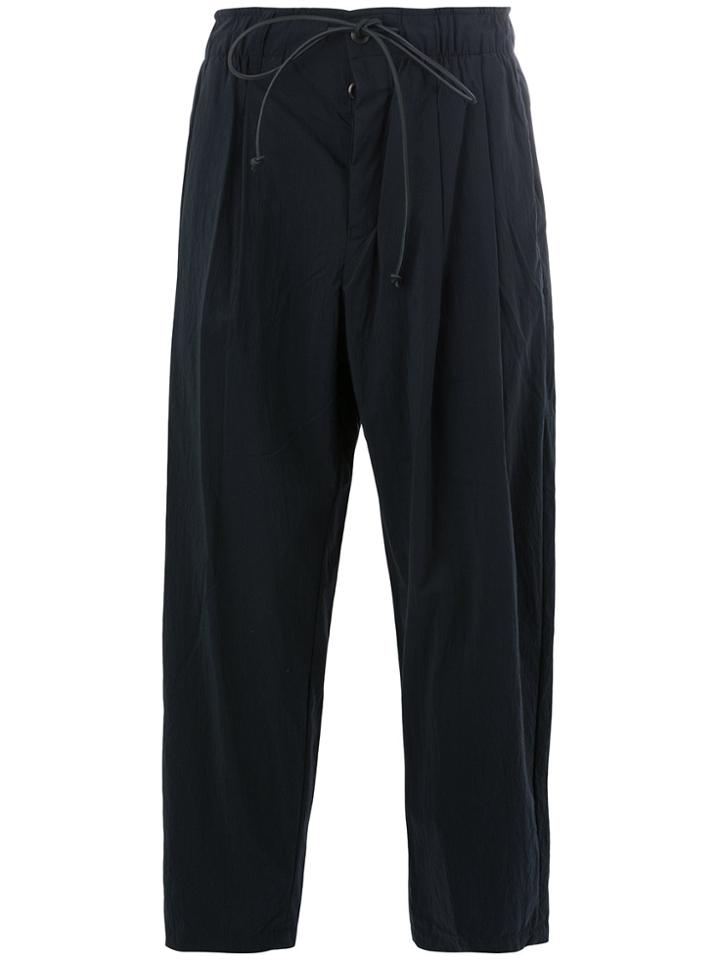 Attachment Elasticated Waist Trousers - Blue
