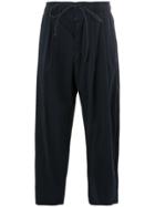 Attachment Elasticated Waist Trousers - Blue