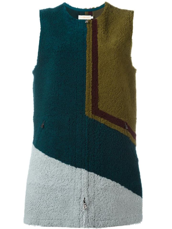 Tory Burch Colour Block Vest - Multicolour