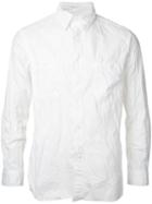 Orslow Chambray Shirt, Men's, Size: 4, White, Cotton