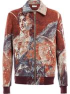 Ih Nom Uh Nit Painting Print Jacket - Brown