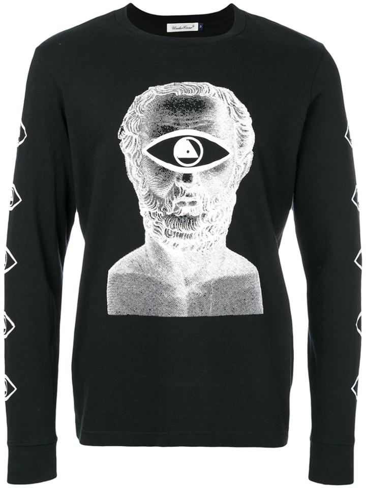 Undercover Long-sleeved Print T-shirt - Black