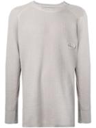 Bukht - Crew Neck Jumper - Men - Cotton - M, Grey, Cotton
