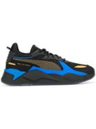 Puma Colour Block Sneakers - Black