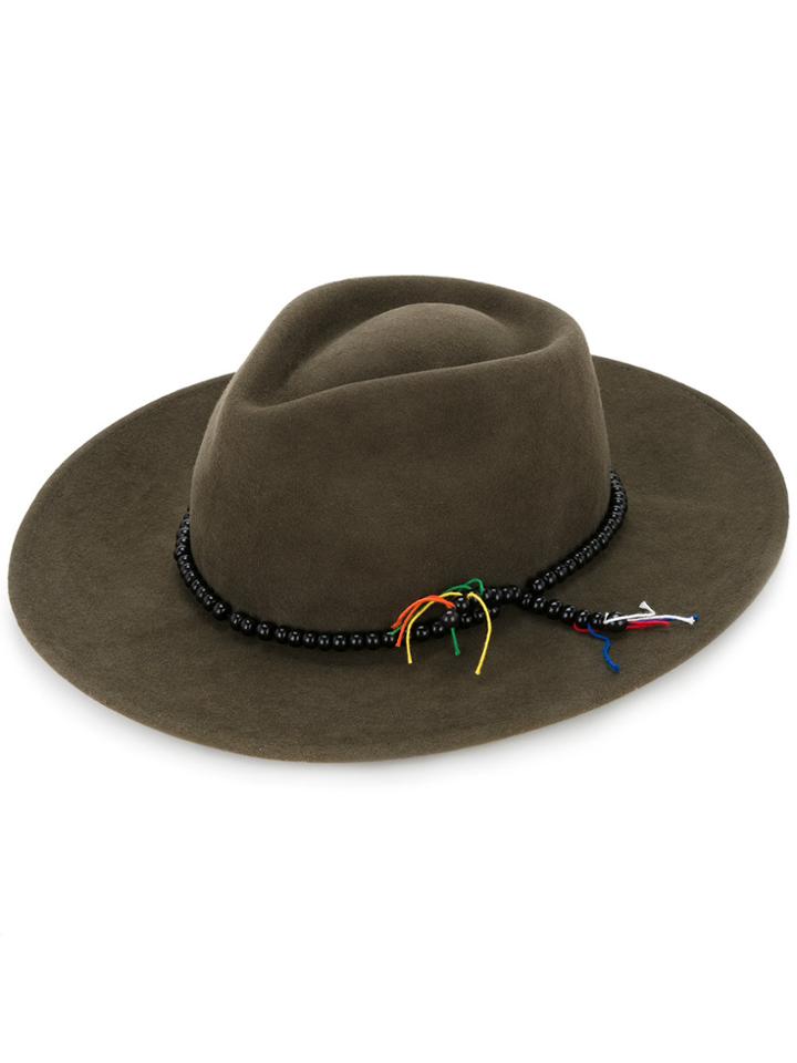Sensi Studio Beaded Band Hat - Green
