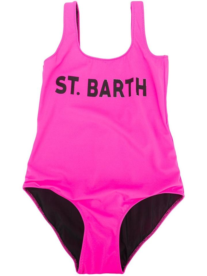 Mc2 Saint Barth Kids Cara Swimsuit - Pink