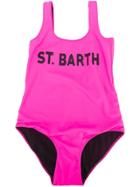 Mc2 Saint Barth Kids Cara Swimsuit - Pink