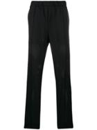 Fendi Perforated Drawstring Track Pants - Black