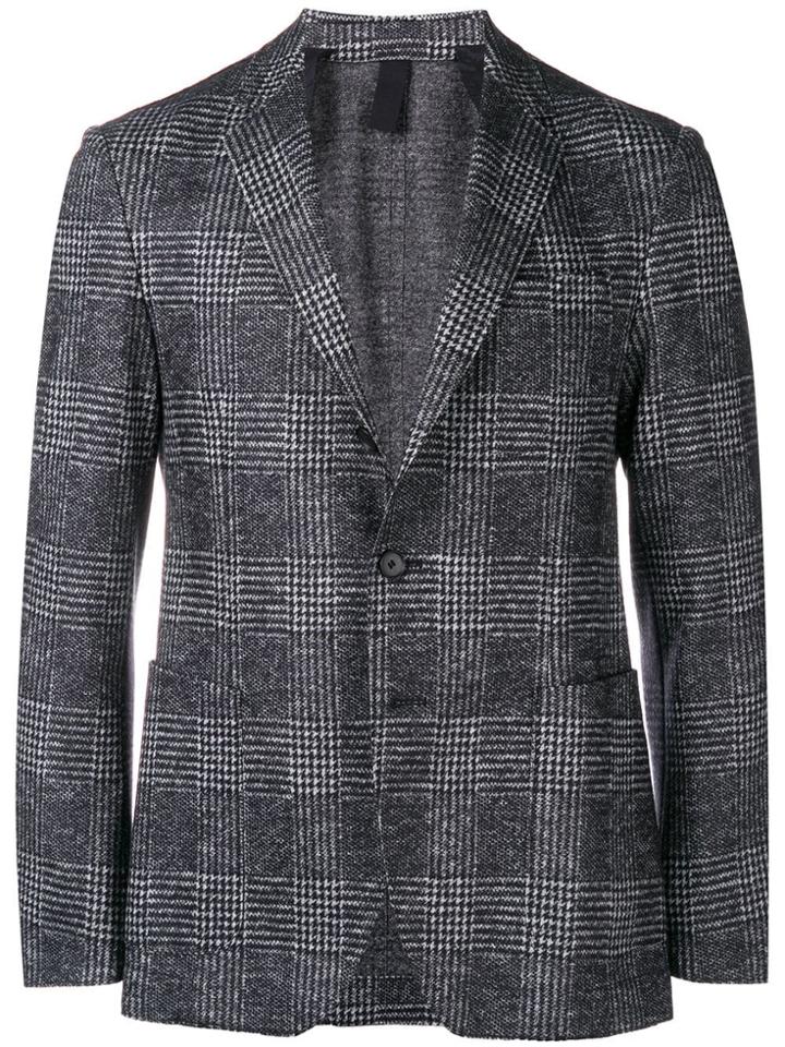 Boss Hugo Boss Plaid Blazer - Blue