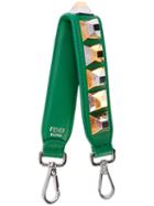 Fendi - Studded Bag Strap - Women - Calf Leather - One Size, Green, Calf Leather