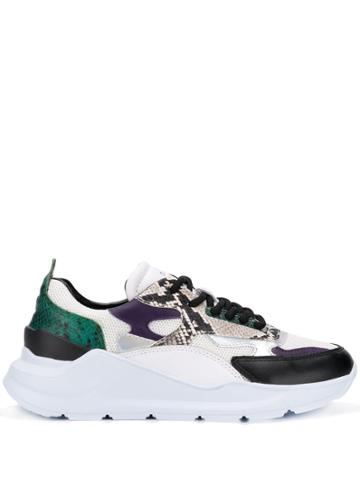 D.a.t.e. Platform Sneakers - White