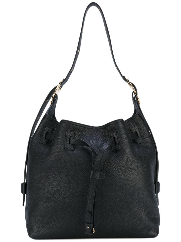 Salvatore Ferragamo Hobo Shoulder Bag - Black