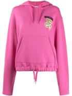 Moschino Teddy Bear Hooded Sweatshirt - Pink