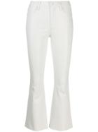 Frame Flared Fit Trousers - White
